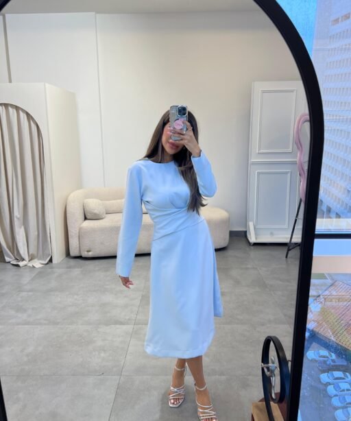 Alternative view of Powder Blue Dress