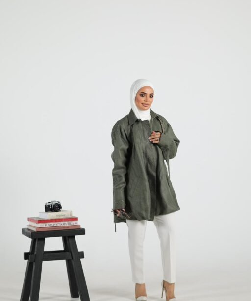 Olive Grace Overshirt