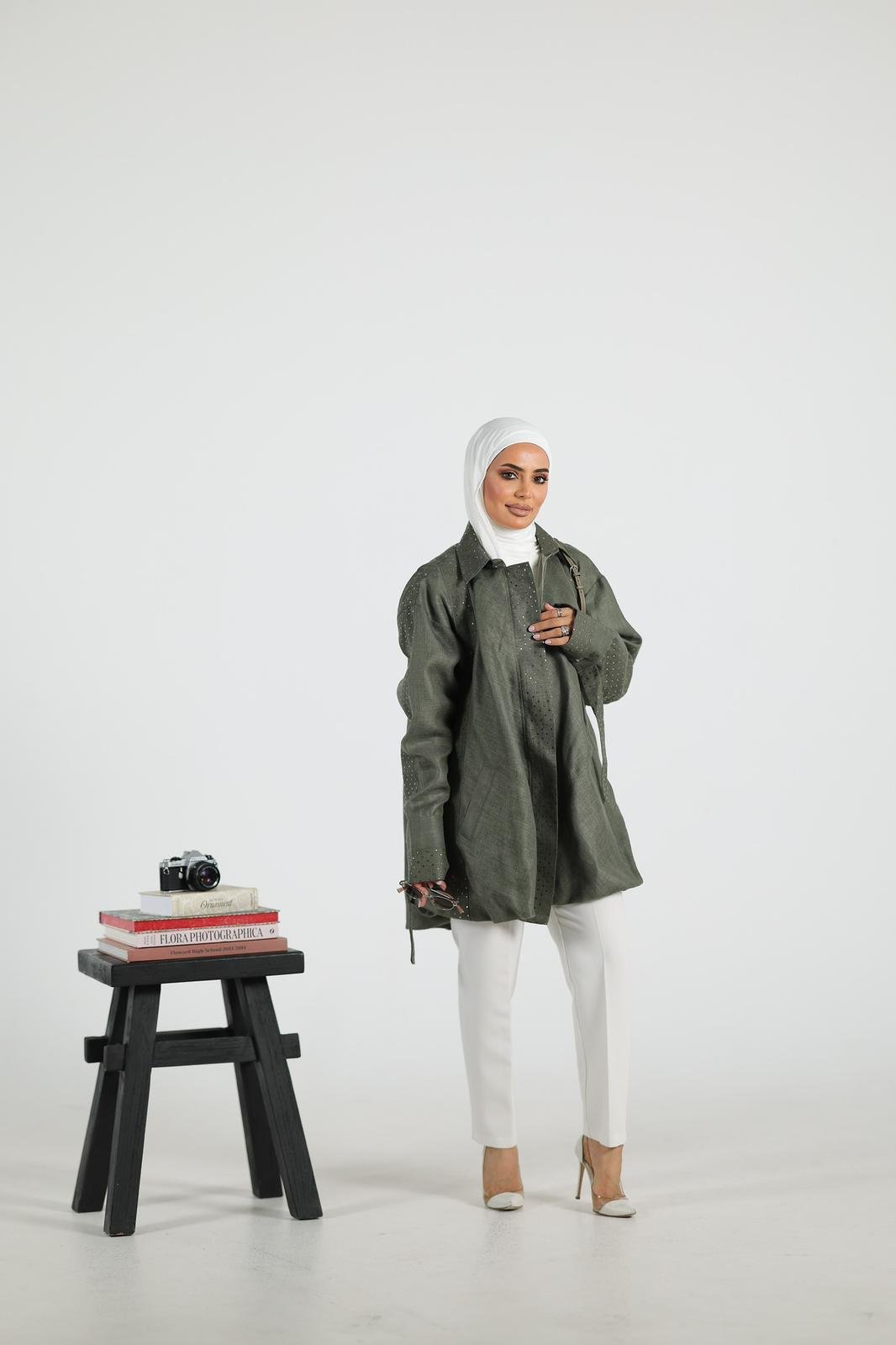 Olive Grace Overshirt